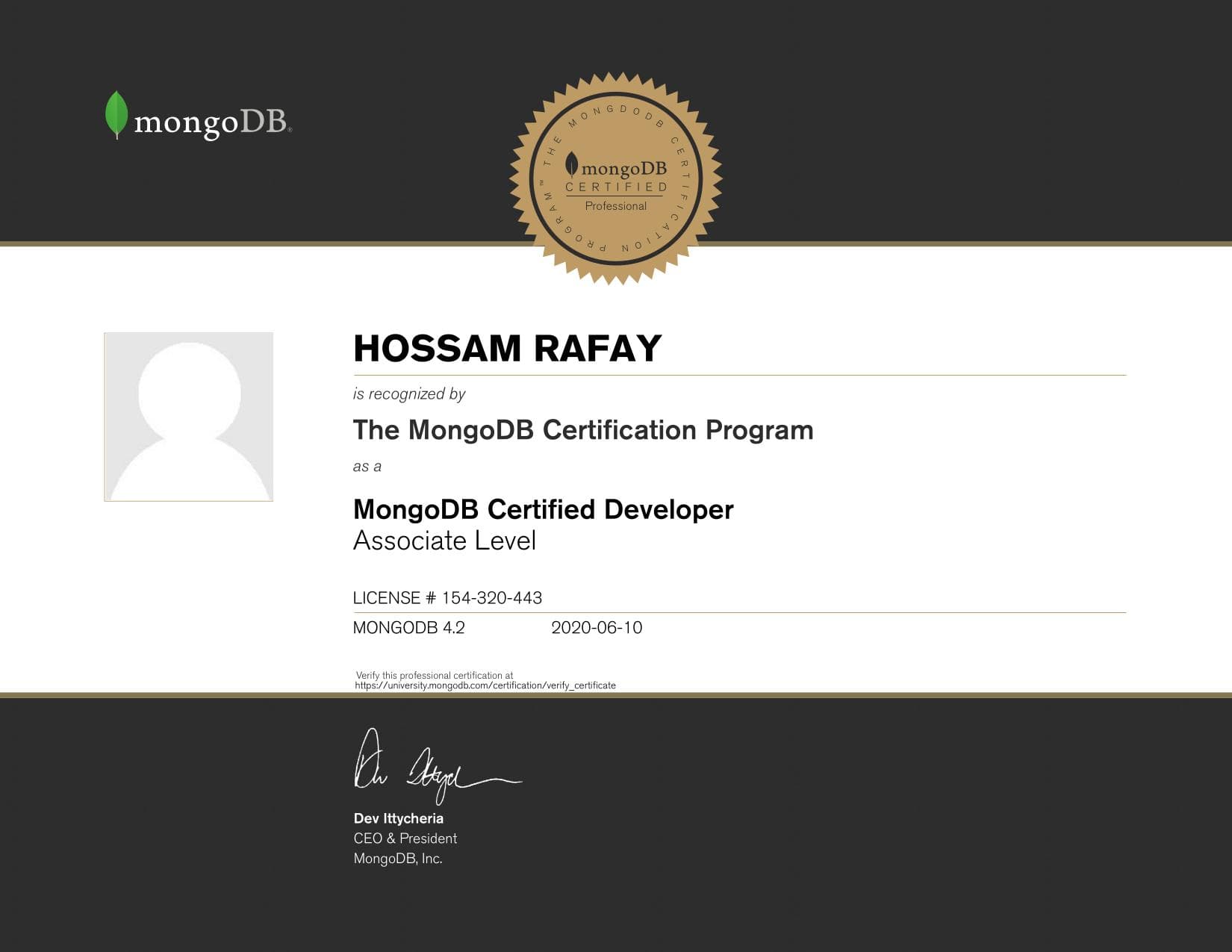 Certificate for 154320443