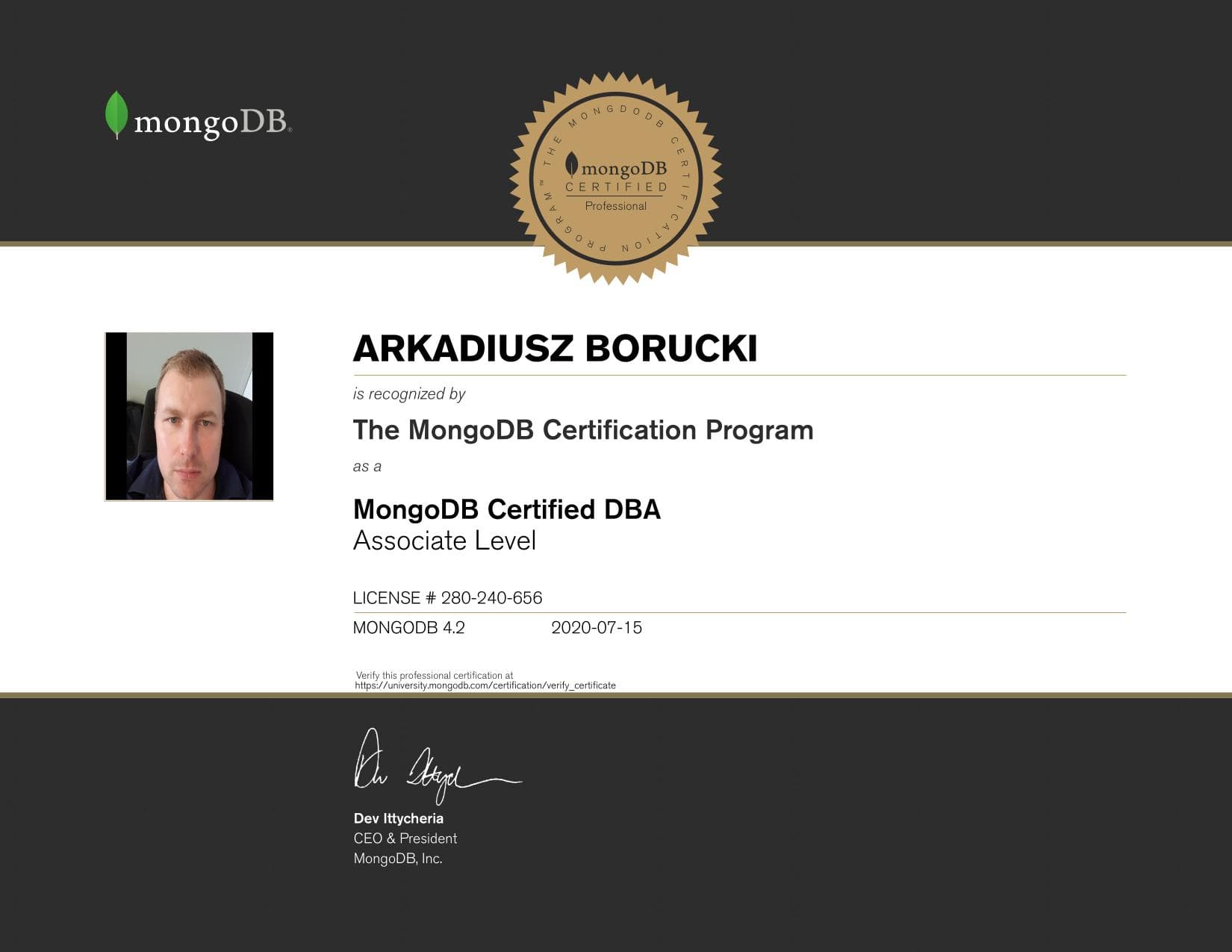 Certificate for 280240656