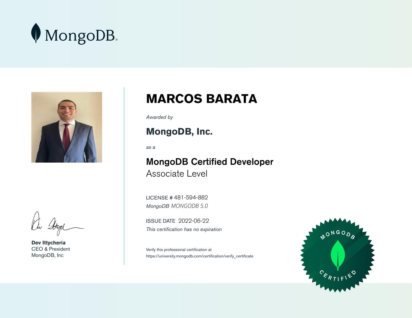 Certificate for 481594882