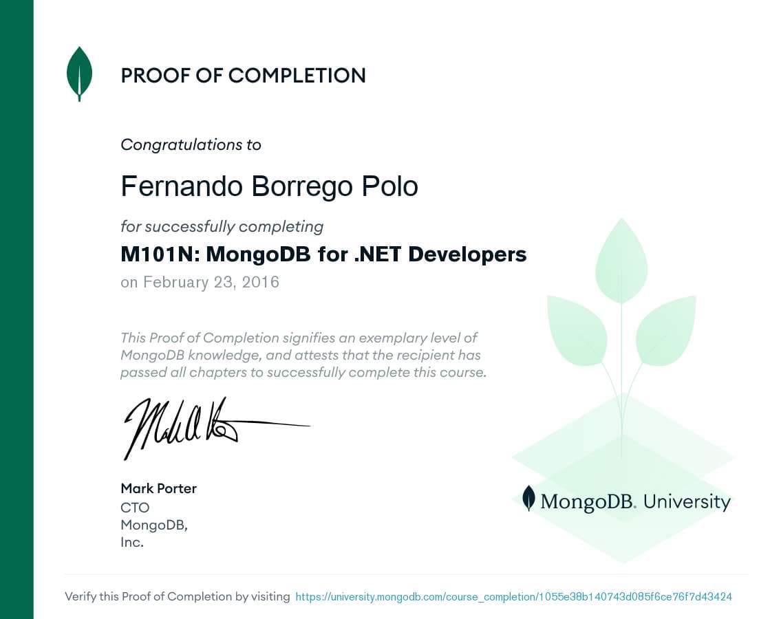 Certificate for 1055e38b140743d085f6ce76f7d43424