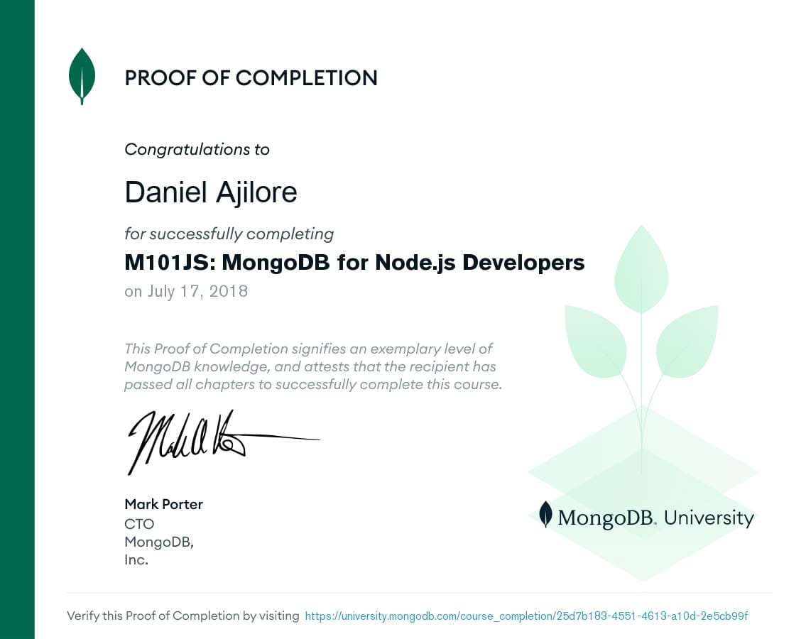 Certificate for 25d7b183-4551-4613-a10d-2e5cb99f