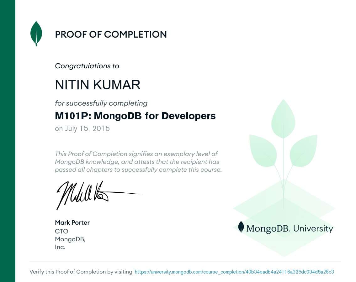 Certificate for 40b34eadb4a24116a325dc934d5a26c3