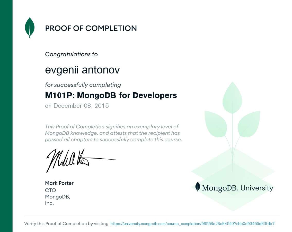 Certificate for 96556e26e845407cbb0d93459d83fdb7