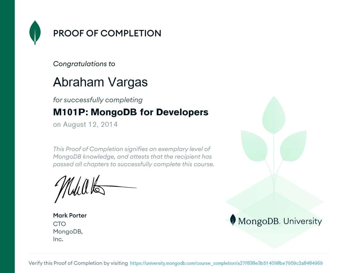 Certificate for a27f838e3b514098be7959c2a8484969