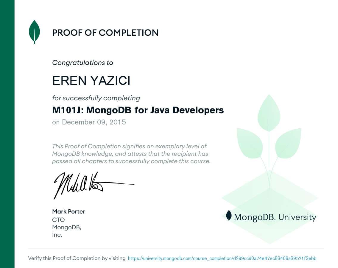 Certificate for d299cc90a74e47ec83406a39571f3ebb