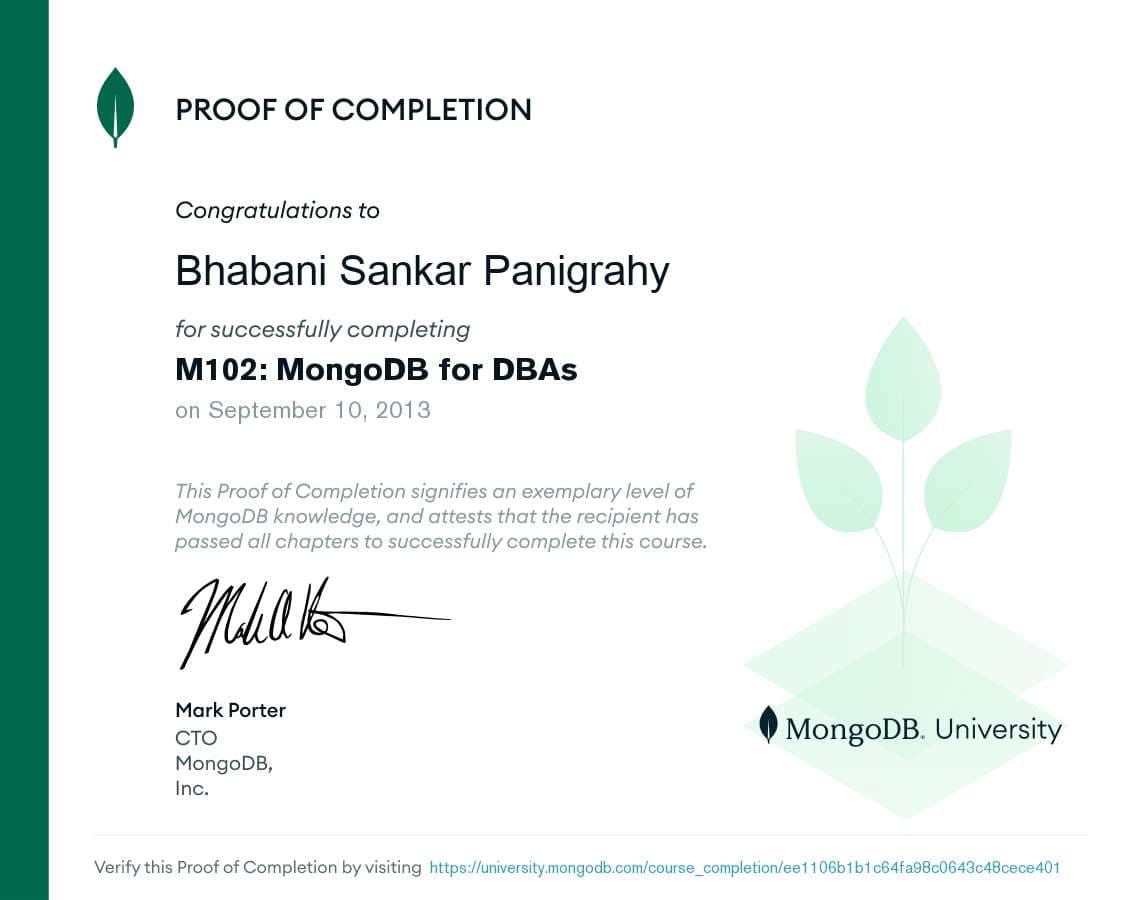 Certificate for ee1106b1b1c64fa98c0643c48cece401