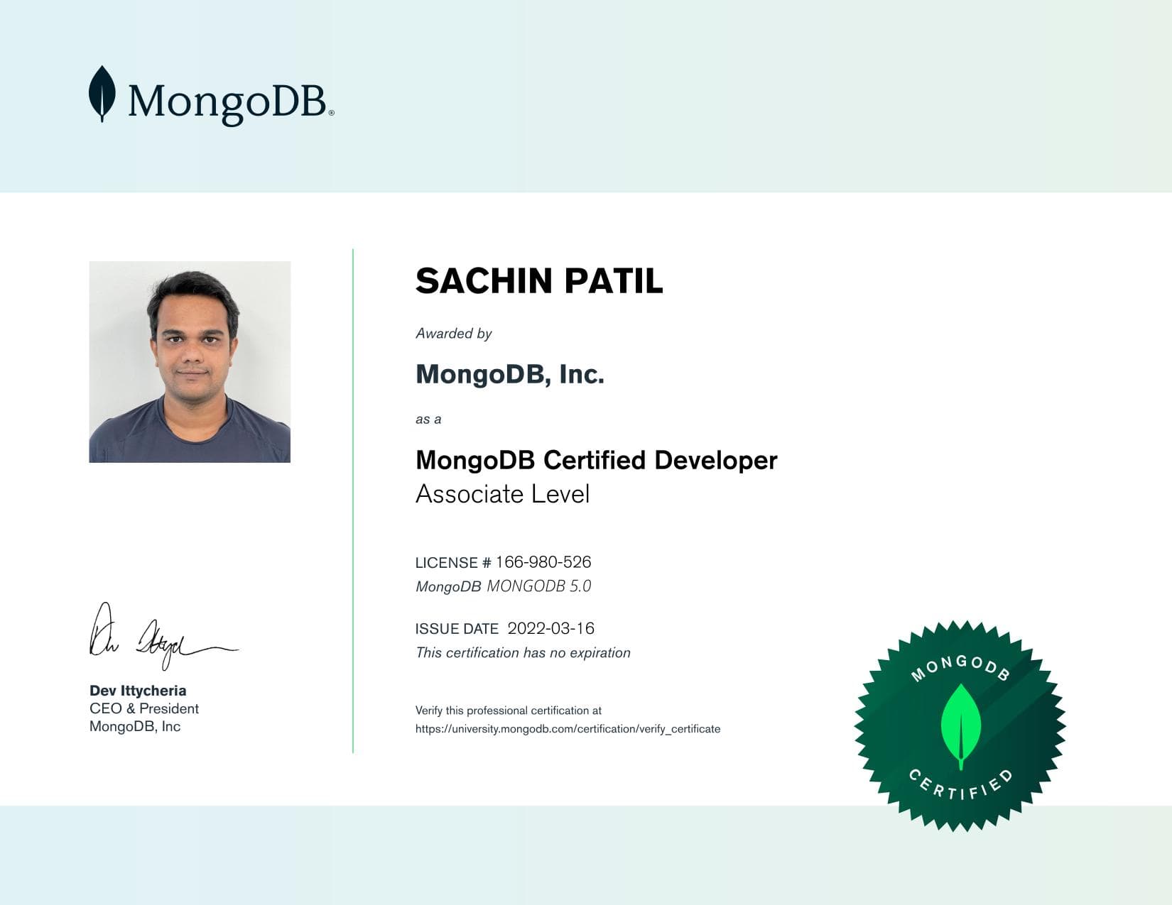 Certificate for 166980526