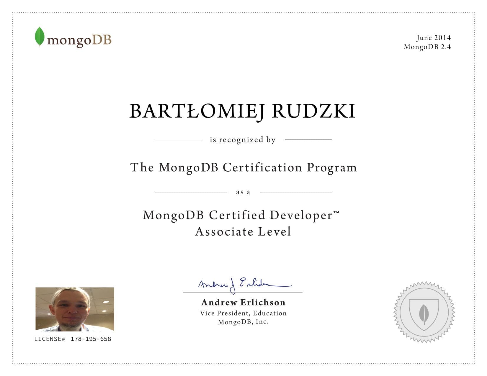 Certificate for 178195658