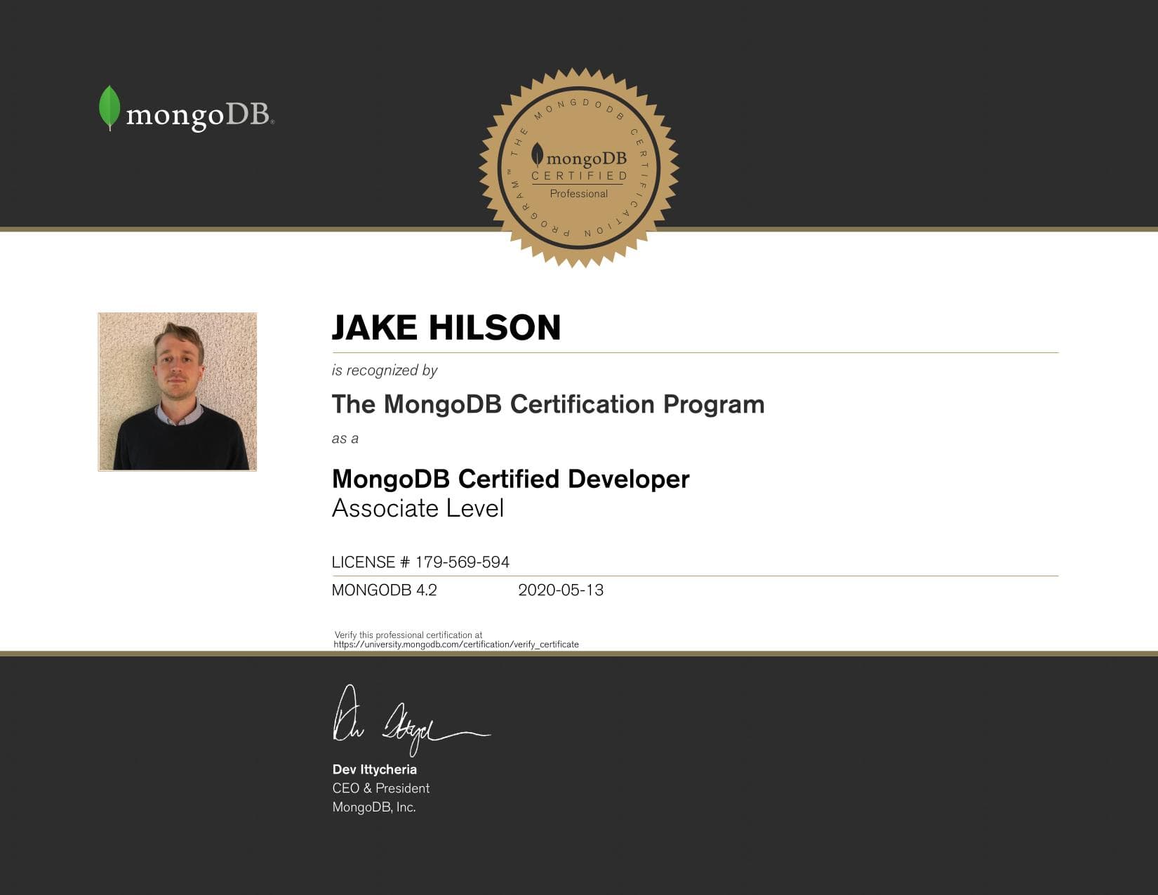 Certificate for 179569594