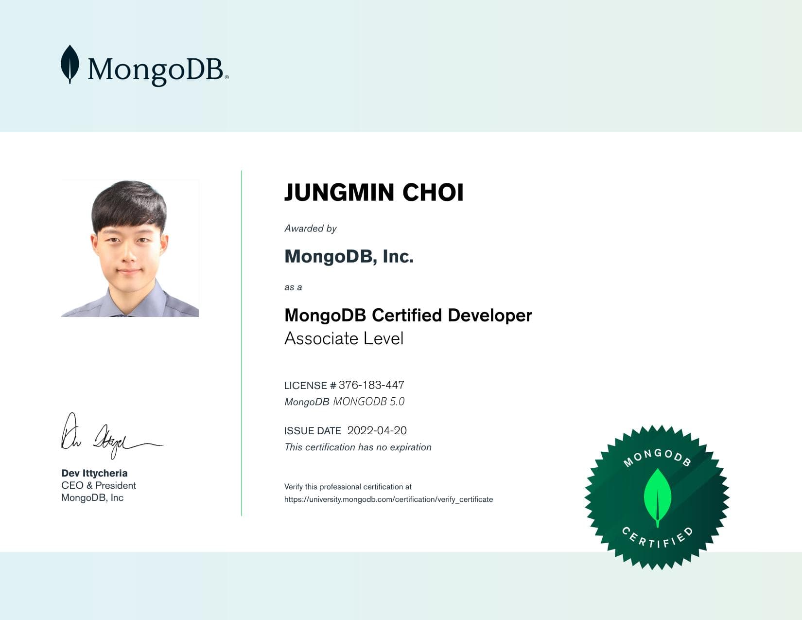 Certificate for 376183447