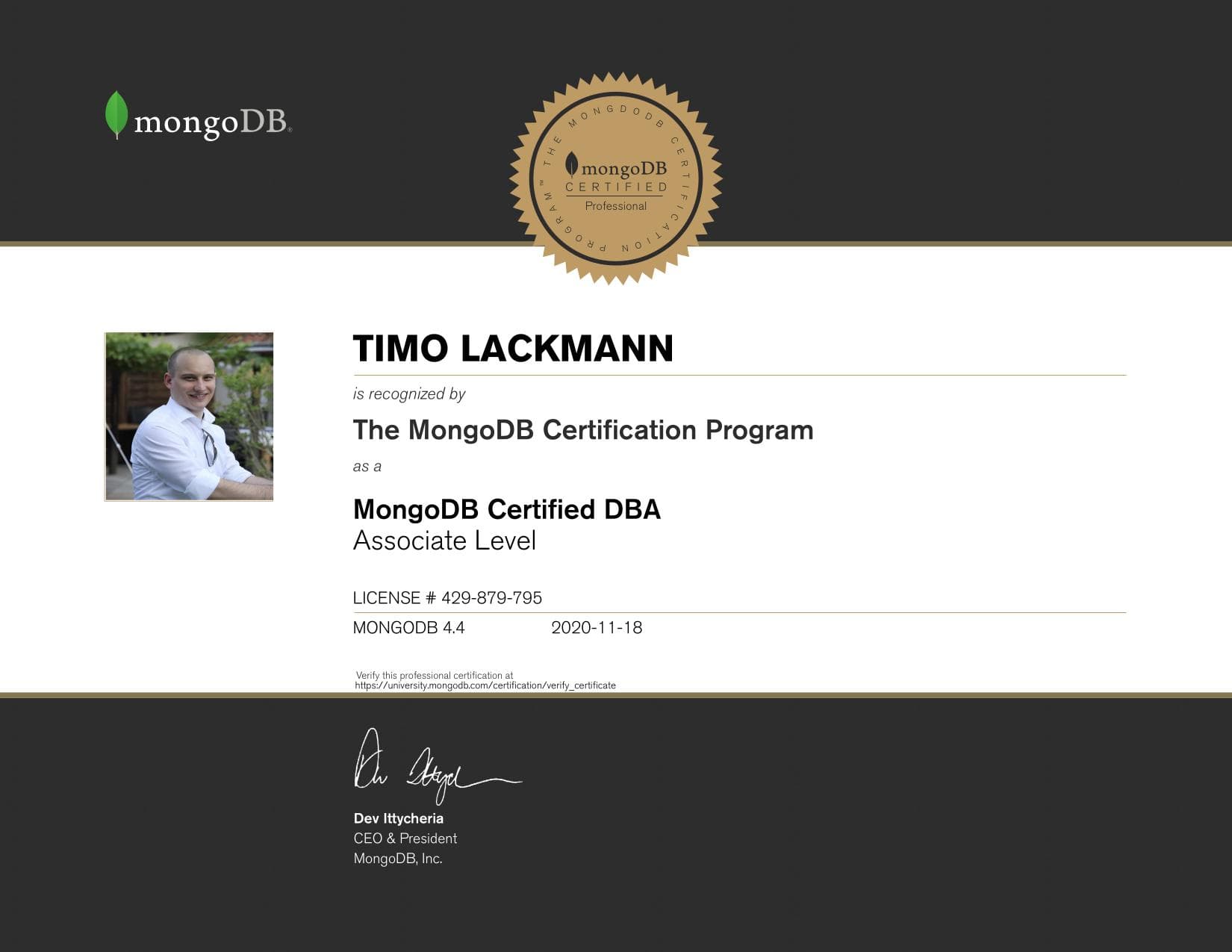 Certificate for 429879795