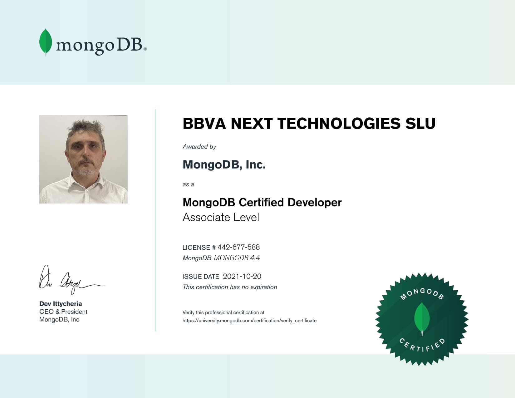 Certificate for 442677588