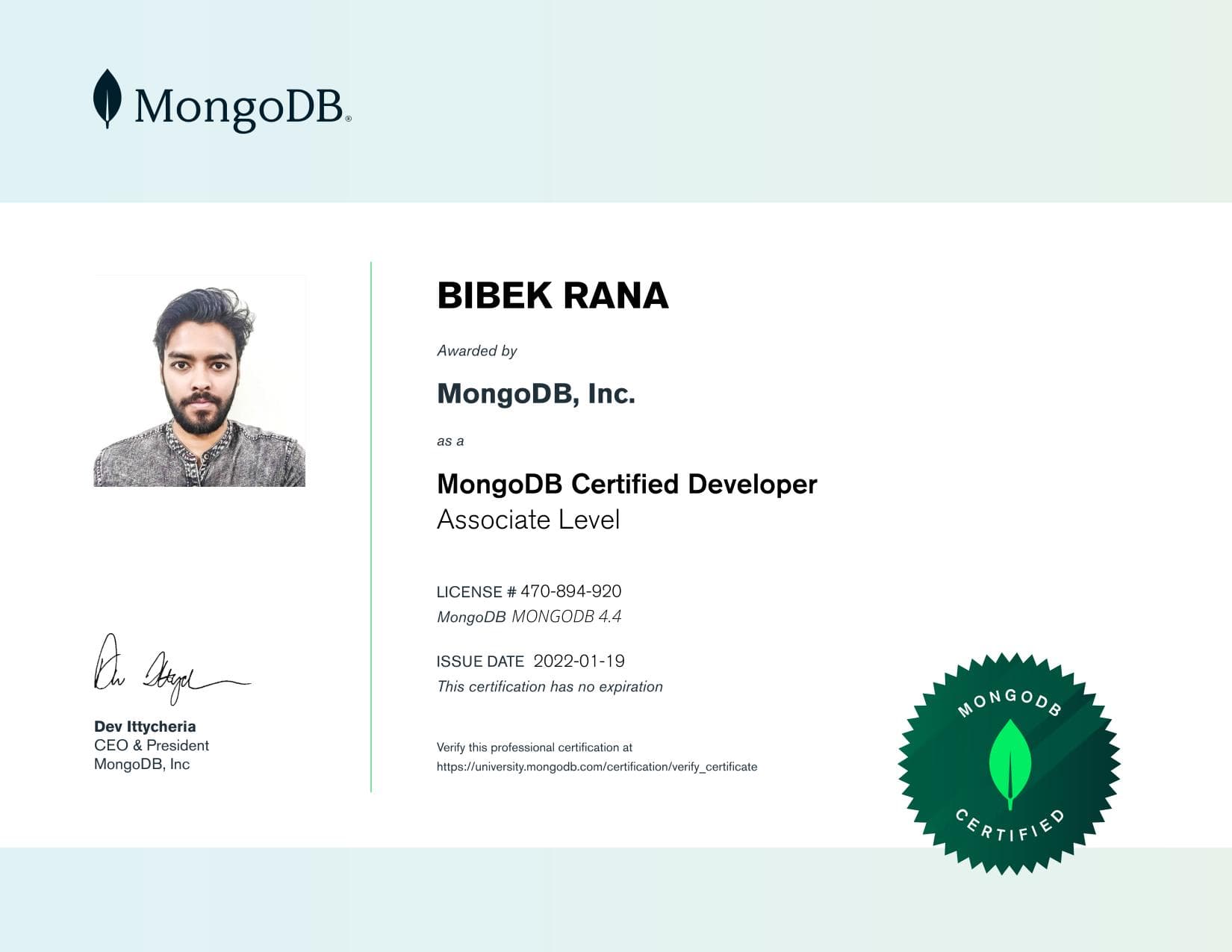 Certificate for 470894920