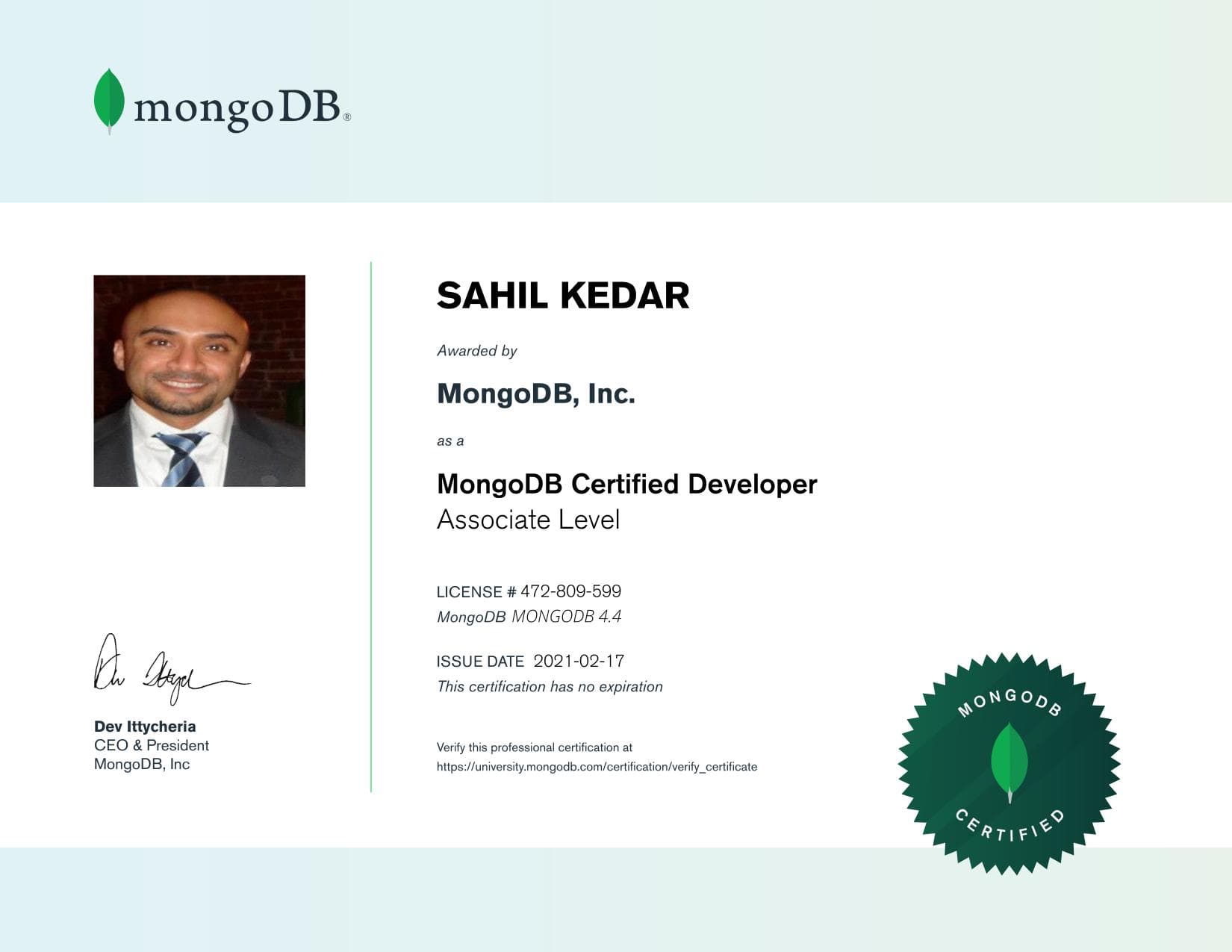 Certificate for 472809599