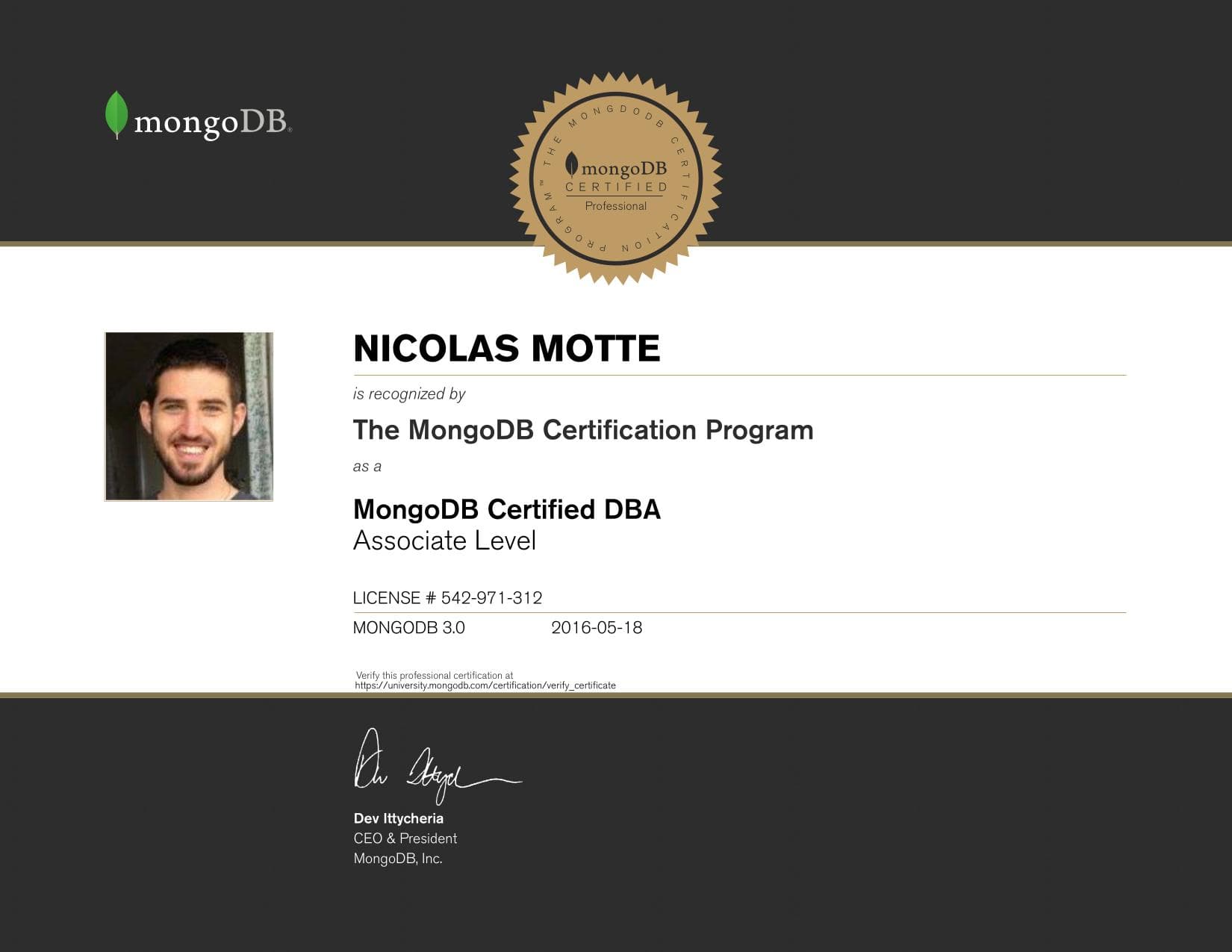 Certificate for 542971312