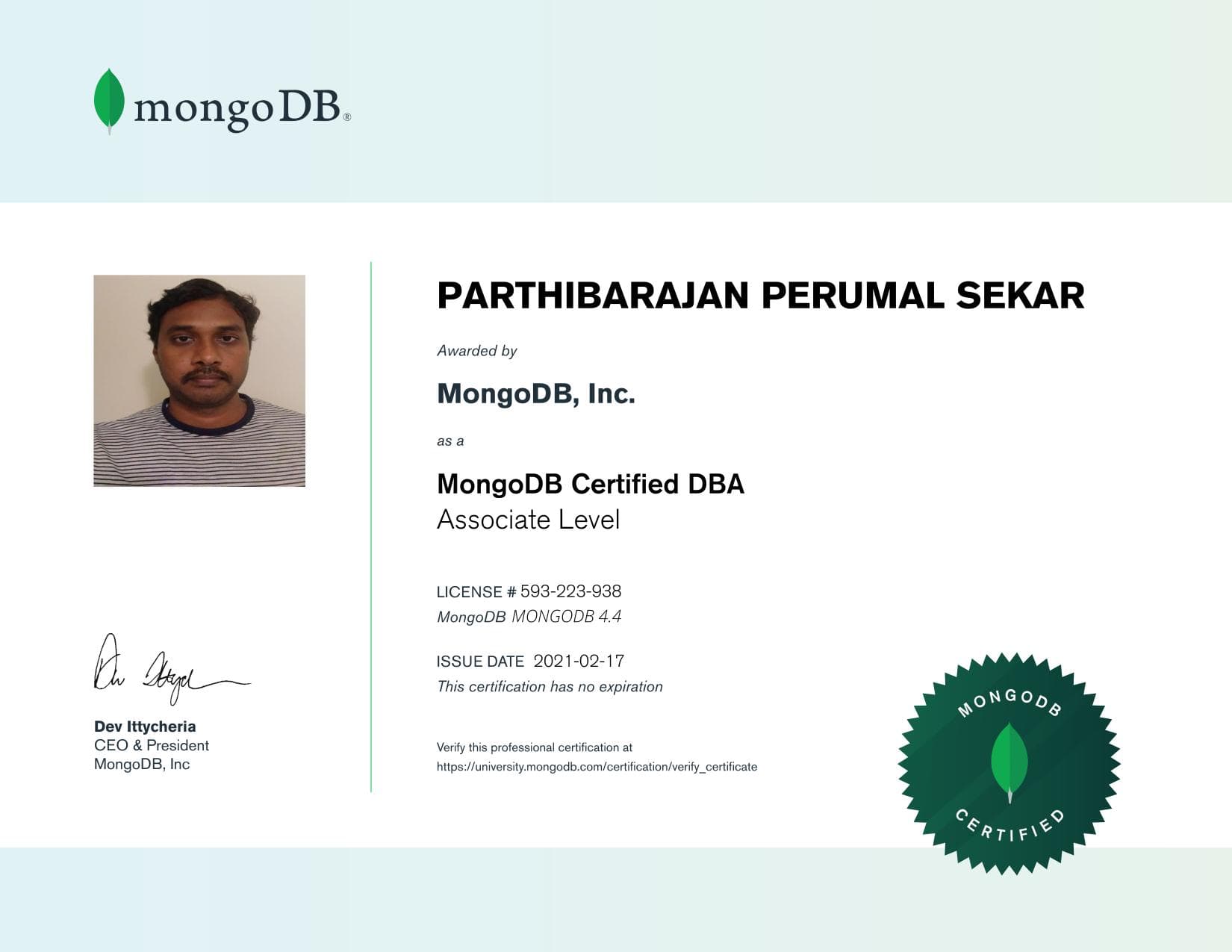 Certificate for 593223938