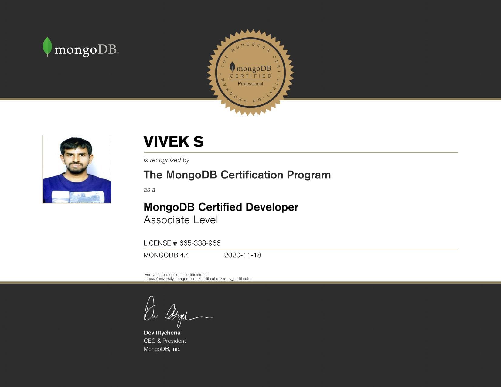 Certificate for 665338966