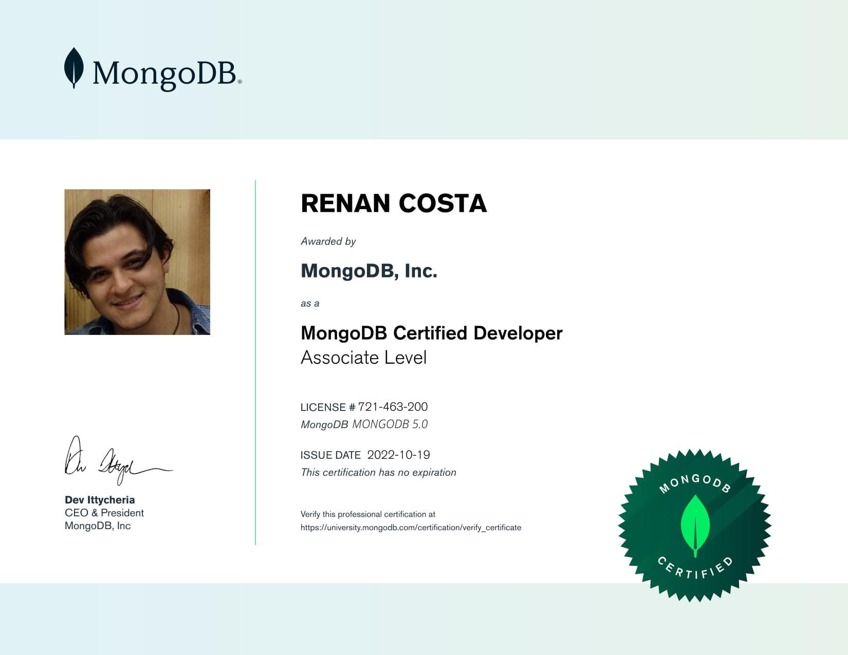 Certificate for 721463200