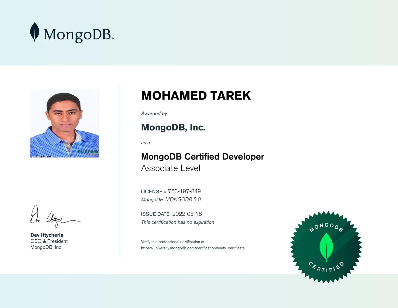 Certificate for 753197849