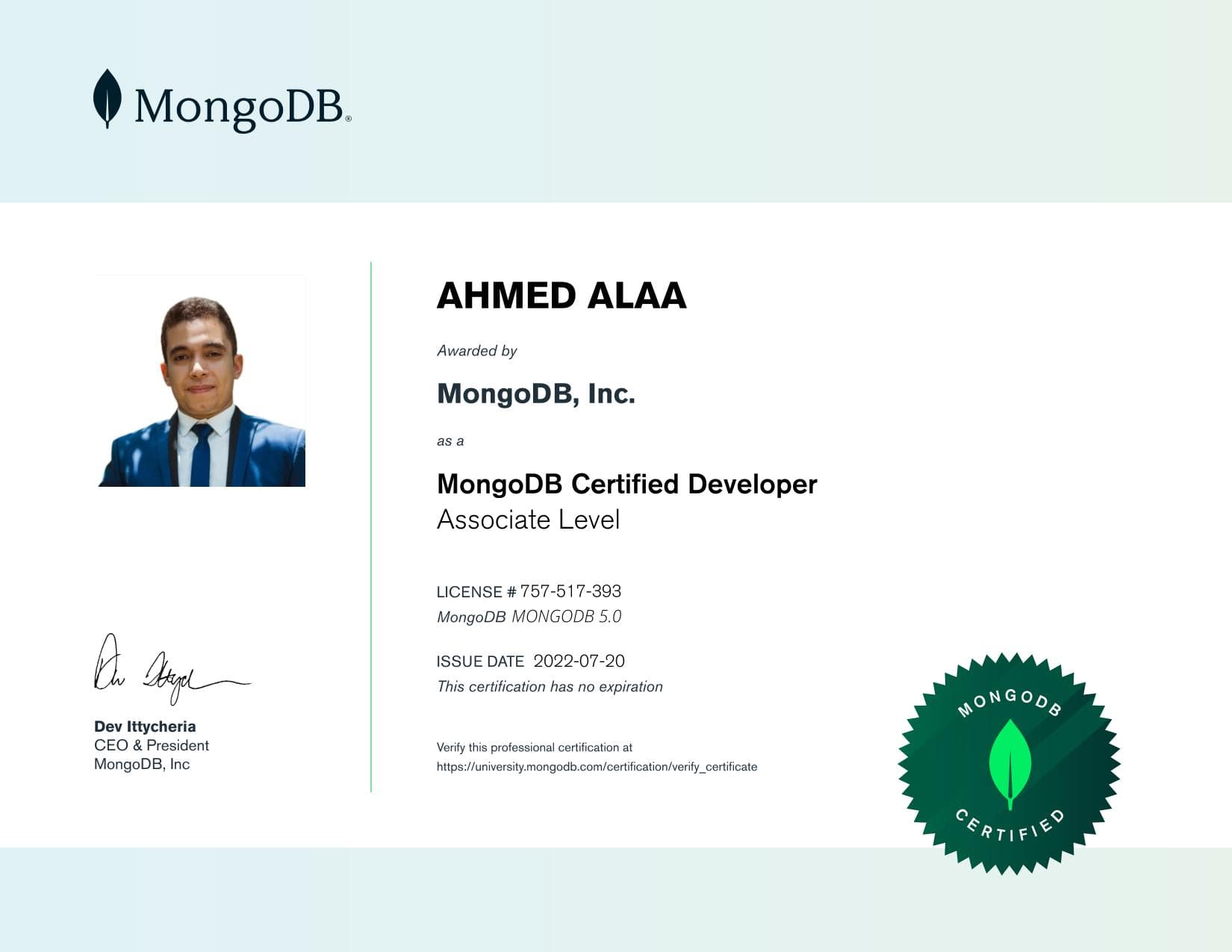 Certificate for 757517393